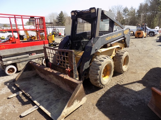 New Holland LX865 Turbo Skid Steer, 78'' Bucket, 3548 Hours, S/N 98870, Run