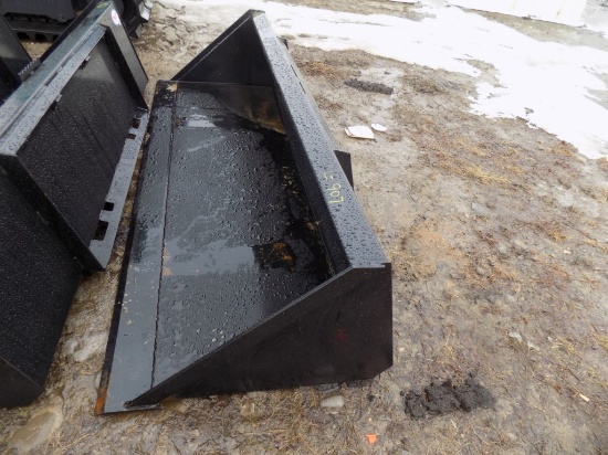 New Swict 84'' Bucket For Skid Steer Loader