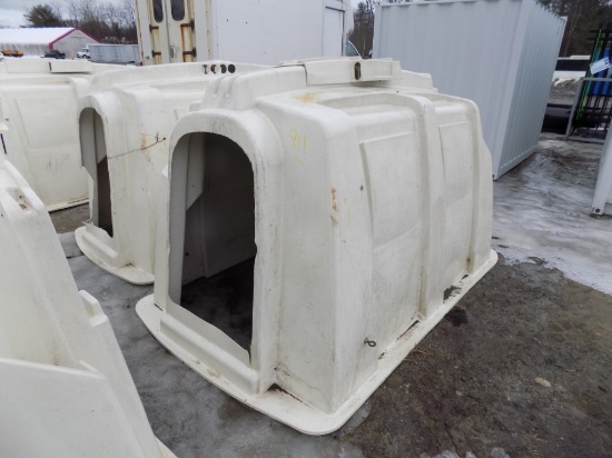 (2) Used Poly Calf Huts (2X BID PRICE)
