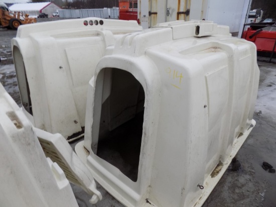(2) Used Poly Calf Huts (2X BID PRICE)