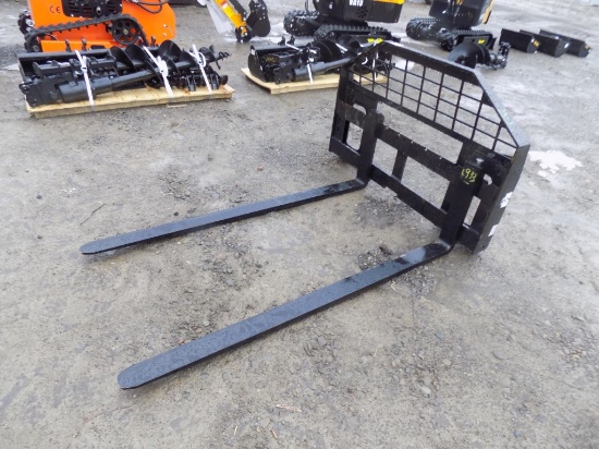 New 60'' Pallet Forks for Skid Steer Loader