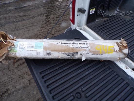 New Water Sentry 4'' Submersible Well Pump, Model WS5302, 1HP,230v