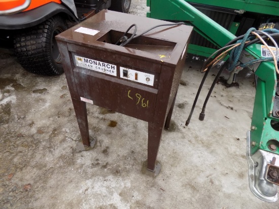 Monarch Can Crusher - MANUAL IN OFFICE
