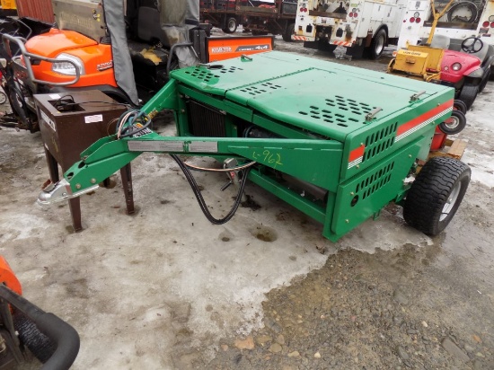 Cushman GA60 Tow Behind Aerator Powered by Liquid Cooled Engine