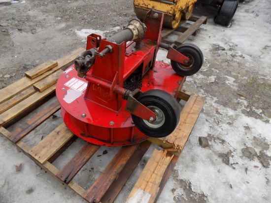 Volrath Tow Behind PTO Blower, Red - MANUAL IN OFFICE