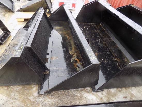 New Swict 84'' Bucket for Skid Steer Loader