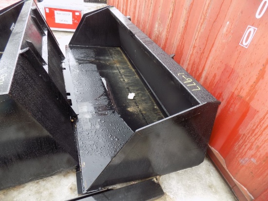 New Swict 96'' Deep Material Bucket for Skid Steer Loader