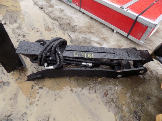 Hydraulic Thumb for Mini Excavator, 32'' Long, Not Chinese