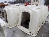 (2) Used Poly Calf Huts (2X BID PRICE)