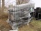 New 20' Bi-Parting Iron Gate with Deer/Elk/Mountain Center Cut Out