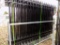 (20) Pcs. of Iron Fence Panels with Posts and Hardware, 10' Long x 7' Tall,