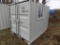 New 9' Storage/Shipping Container with Barred Window and Walk Thru Door on
