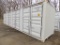 New 40' White Storage/Shipping Container with 4 Side Access Doors and Swing