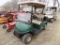 Green EX-Go TXV Electric Golf Cart with Canopy, Windshield, Bag Holder with