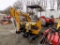 New AGT H15R Mini Excavator with Canopy, Yellow, Gas Engine, Side Controls,