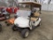 White EZ-GO Electric TXT48 Golf Cart, Canopy, Windshield, Bag Holder w/Cove