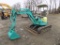 YanMar V10-20 Mini Excavator, Blue/Green, 1487 Hours, Dsl., Runs And Works