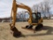 Cat 307C Excavator Grader Blade, 32'' Bucket w/Fleco Quik Attach, 4-Cyl Die