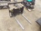 New 30'' Pallet Forks For Mini Skid Steer Loader