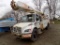 2012 Freightliner Bussiness Class M2 Bucket Truck, White, Auto, 6.7 Cummins