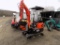 New Agrotk NT20K Mini Excavator, Red, Dsl. Engine, Grader Blade, Side Contr