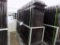 20 Pieces Of New Black Galvanized Steel Fence Panels, 10'L x 7'T w/Posts &