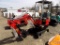 New Miva VA13 Mini Excavator, Red, Gas Engine, Canopy, Grader Blade, 16'' B