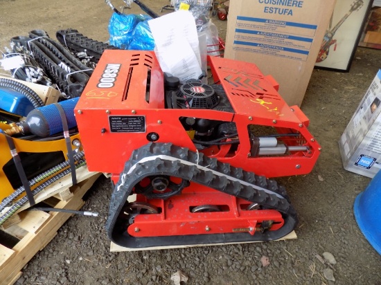 New MS800 Radio Controlled Tracked Lawn Mower, 224cc Gas Engine for Mower,