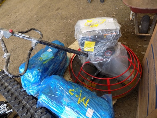 New Walk Behind Power Trowel, Gas Engine