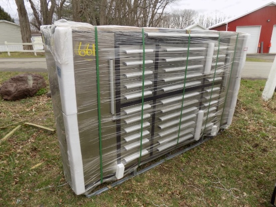New Stainless Steel Chery Workbench/Tool Chest, 9', 34 Drawer