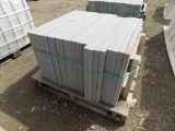 Pallet With 144 SF Of 1 1/2'' Thermaled Bluestone Pattern, Assorted Dimensi