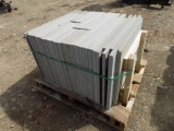 Pallet With 219 SF Of 1'' Thermaled Bluestone Pattern, Assorted Dimensions,