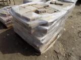 Pallet Of Multi-Colored Manufactured Patio Pavers, Assorted Dimensions, 3''
