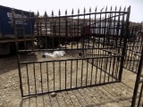 New 20' Bi-Parting Iron Gate, No Center Cut Out