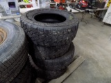 (4) Used 265/70 R17 Light Truck Tires