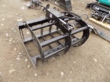 New 40'' Wide Grapple Bucket For Skid Steer