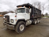 2000 Mack RD688S Tri-Axle Dump Truck, Eaton 8-Speed, Mack E7-350 Dsl., 383,