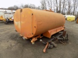 12' Water Tanker-Water Truck Tank Body For Heavy Duty Truck w/Lines & Pump