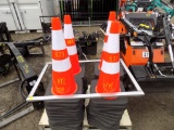 (50) New Safety Cones, Sold By The Cone (50 X BID PRICE)