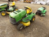 John Deere LT166 Riding Mower, 38'' Deck, 16 HP, Hydro, s/n 125712