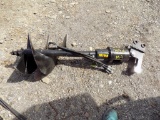 New Hyd. Auger For Mini Excavator w/16'' Bits