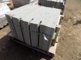 Pallet With 221 SF Of 1'' Thermaed Bluestone Pattern,Assorted Dimensions, S