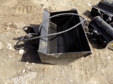 New Hydraulic 36'' Ditching Bucket For Excavaor, 10'' Pin Spread