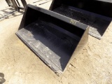 New Swict 60'' Bucket For SSL, DENTED ON TOP