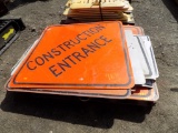 Pallet Of Assorted Traffic/Construction Signs