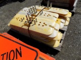 Pallet With Large Qty. Of Ox-Stand, Road Sign Stand Bases