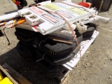 Pallet With Cone Bases And Signs