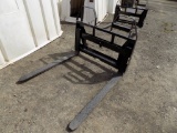New 48'' Pallet Forks, Euro Mount