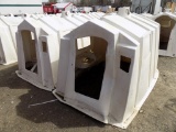 (2) Calf Huts, Minor Damage Here And There (2 X BID PRICE)