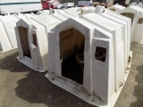 (2) Calf Huts, Minor Damage Here And There (2 X BID PRICE)
